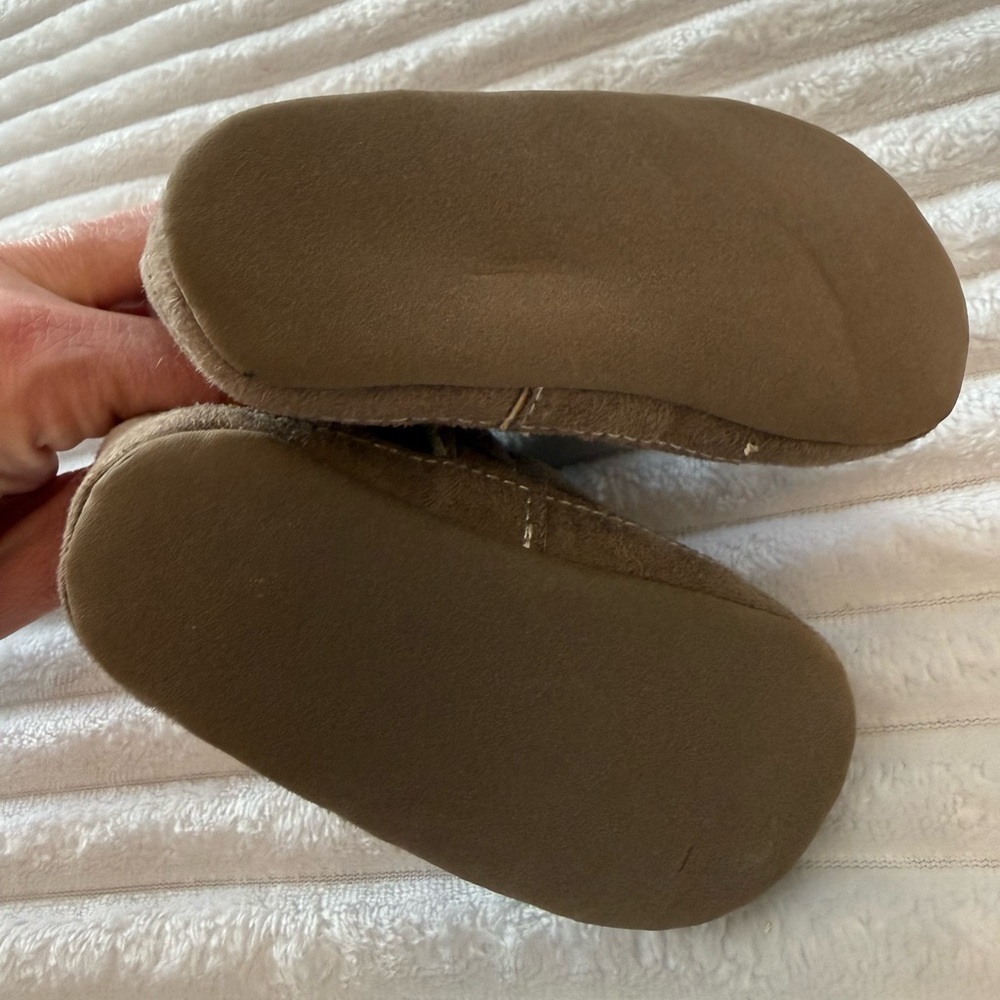 Carter's Tan Kids Boots with Bow - Picture 5 of 5